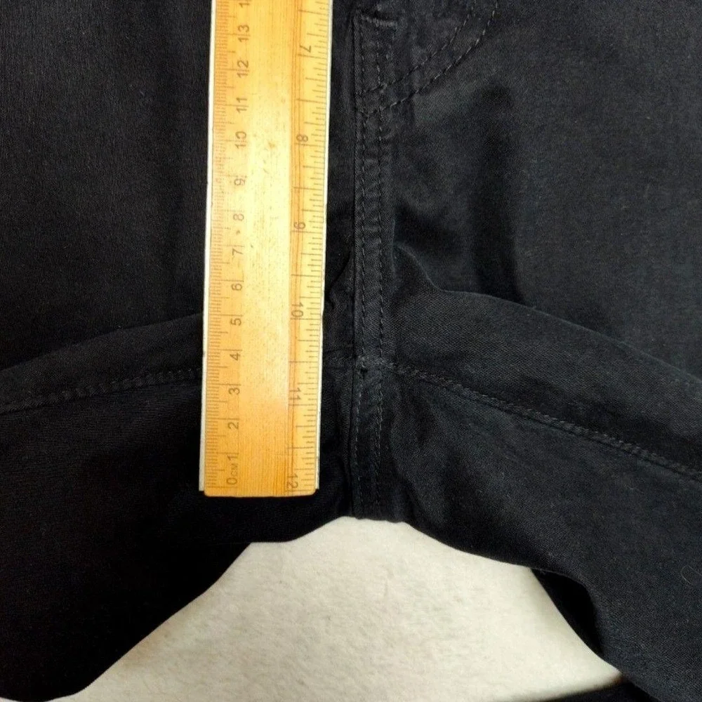 AG Adriano Goldschmied Jeans Mens 36x32 Black Protege Straight Leg Denim USA
